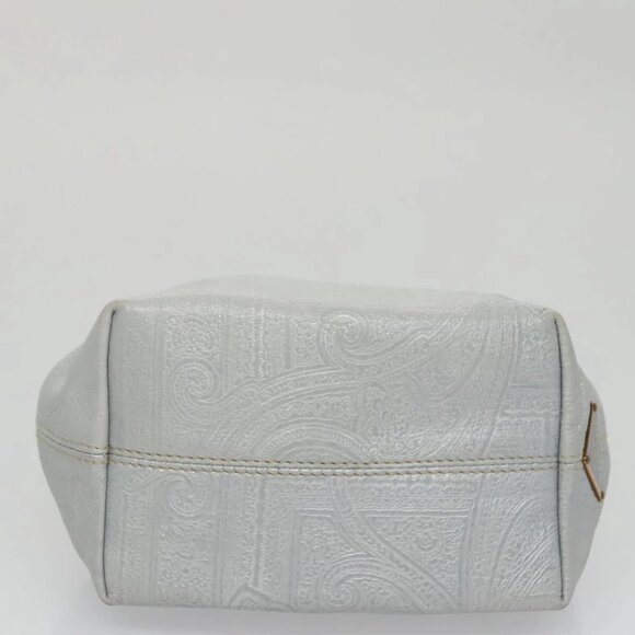 PRADA Hand Bag Leather Light Blue Auth 101859V - Picture 6 of 15